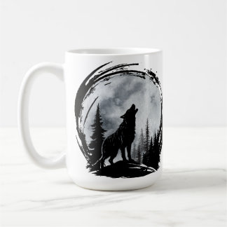Black Wolf Kaffeetasse