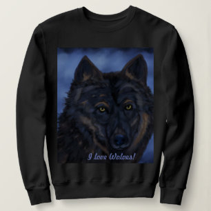 Black Wolf Sweatshirt