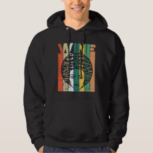 Black Woman Afro Retro Coole Schwarze Geschichte Hoodie