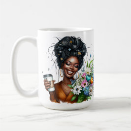 Black woman melanin sista African American women Kaffeetasse