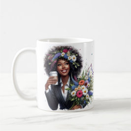 Black woman melanin sista African American women Kaffeetasse