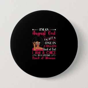 Black Women August Geburtstagsgeschenke Im A Leo Q Button