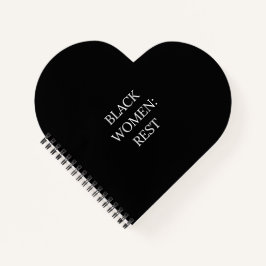 Black Women Erholung Notebook Notizbuch