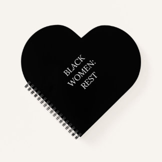 Black Women Erholung Notebook Notizbuch