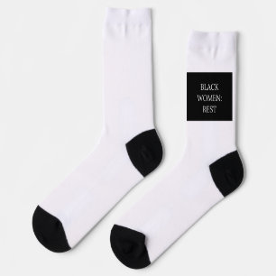 Black Women Erholung Socks Socken
