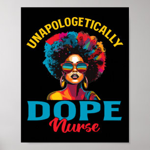 Black Women Unapologetisch Medikamentenkrankheit B Poster