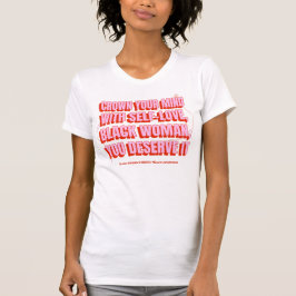 Black Womens Mental Health Awareness Self Liebe Se T-Shirt