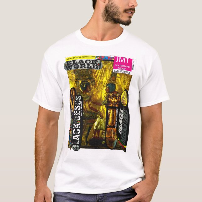 BLACK WORLD JMT Men's Basic T - Shirt (Vorderseite)