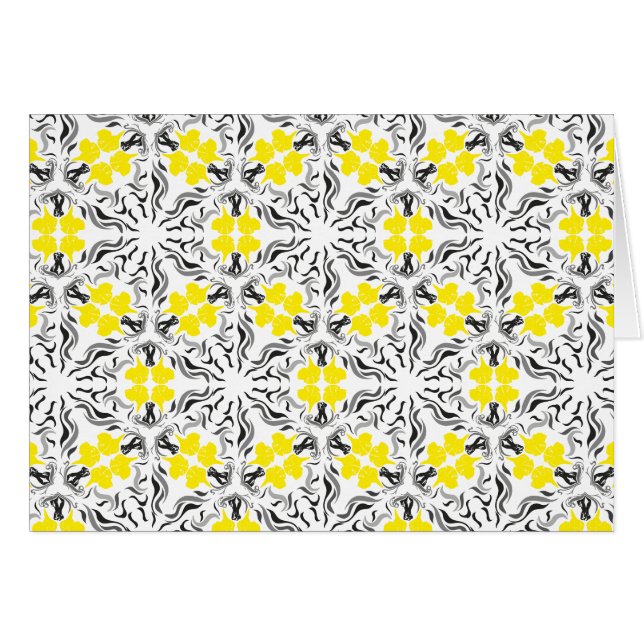 Black Yellow Great Danes (Vorderseite (Horizontal))