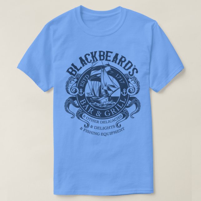Blackbards Bar Grill TShirt (Design vorne)