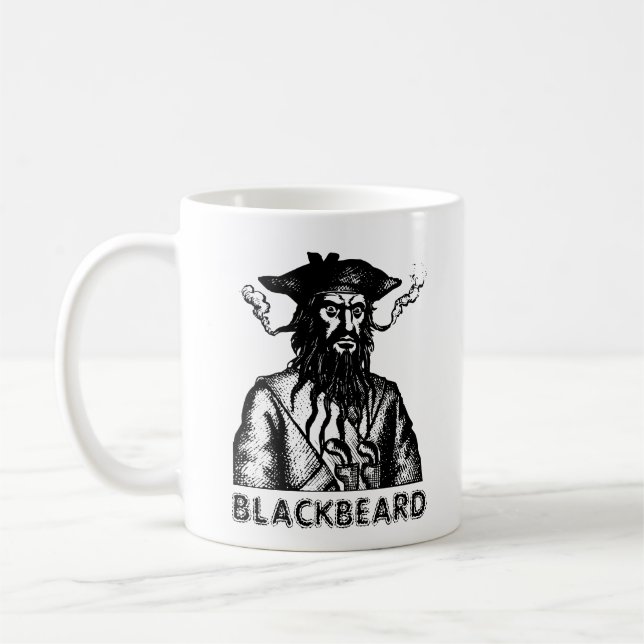 Blackbeard Coffee Tasse (Links)