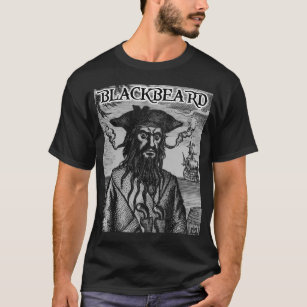 Blackbeard das Piraten-Shirt T-Shirt