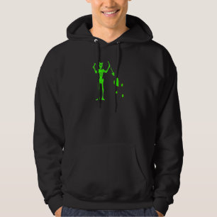 Blackbeard -grün hoodie