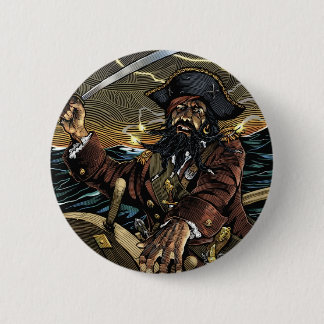 Blackbeard Knopf Button