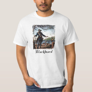 Blackbeard Malerei-T - Shirts