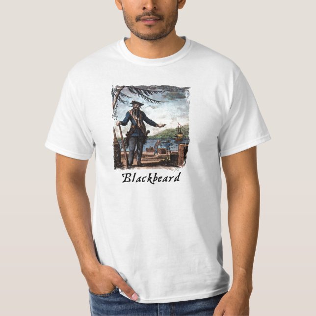 Blackbeard Malerei-T - Shirts (Vorderseite)