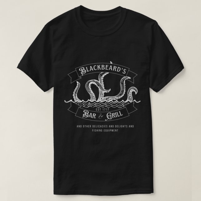 Blackbeard_s Bar and Grill T-Shirt (Design vorne)