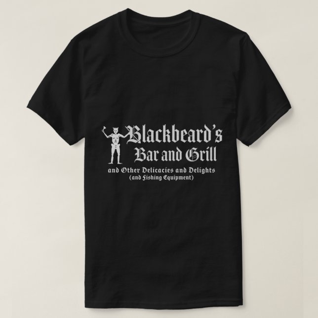 Blackbeard_s Bar and Grill T-Shirt (Design vorne)