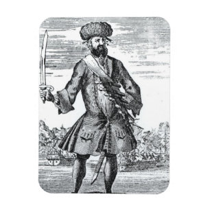 Blackbeard the Pirate, von 'A General History of t Magnet