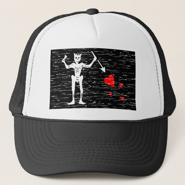 Blackbeard Truckerkappe (Vorderseite)