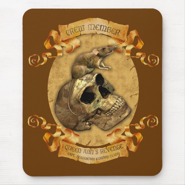 Blackbeards Crew Mousepad (Vorne)
