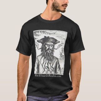 Blackbeards Reich-Schwarz-T-Shirt T-Shirt