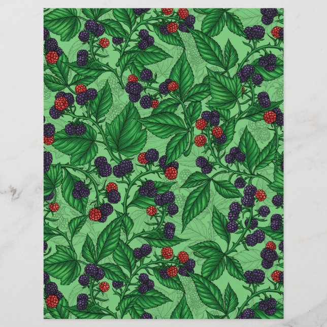 BlackBerry auf grün (Vorderseite)