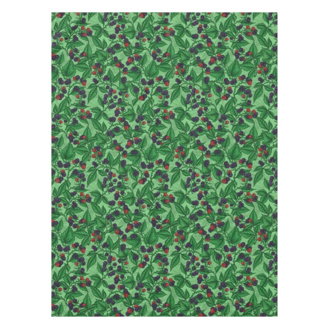 BlackBerry auf grün Tischdecke (Vorderseite)