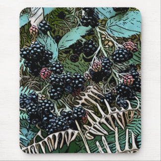 BlackBerry auf Reben Mousepad