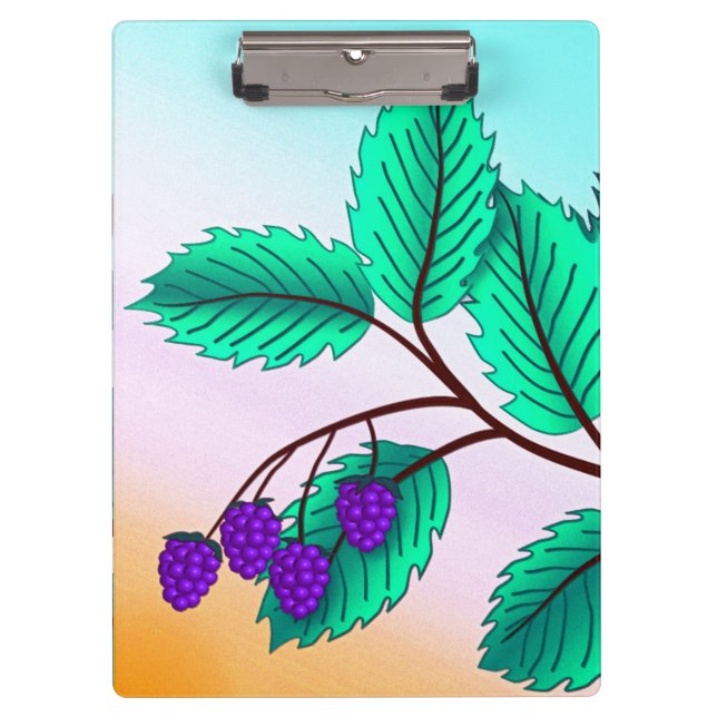 BlackBerry auf Zweig Klemmbrett (Vorderseite)