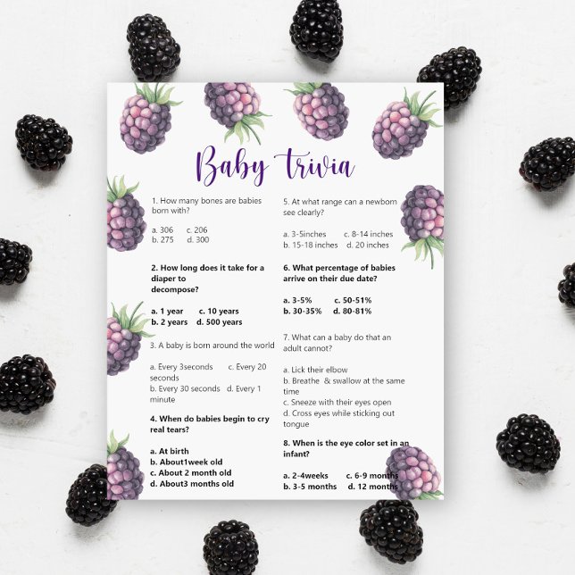 BlackBerry Baby Trivia Baby Showspiel (Von Creator hochgeladen)