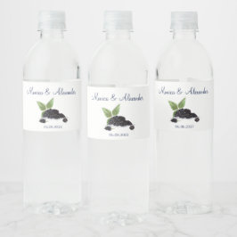 BlackBerry BlackBerry Obstsommer Wasserflaschenetikett