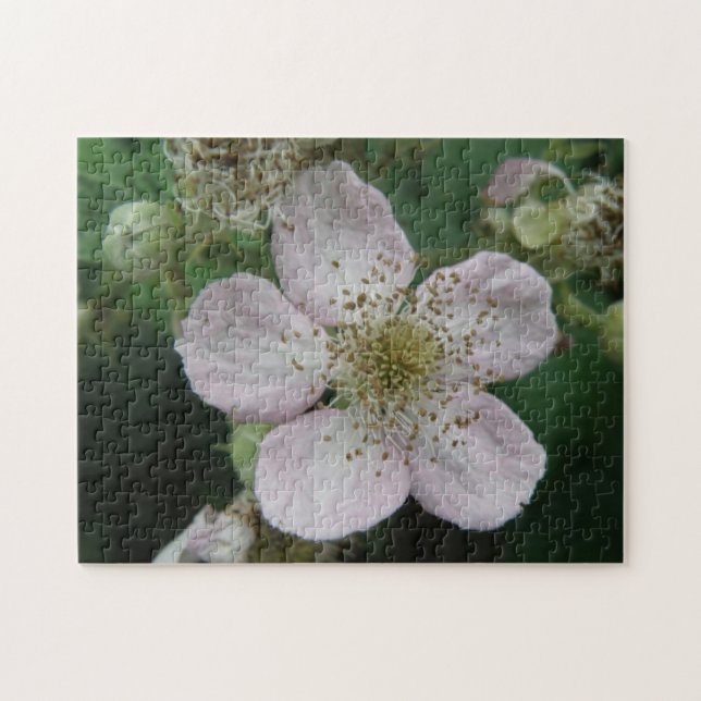 BlackBerry Blume Makro Puzzle (Horizontal)