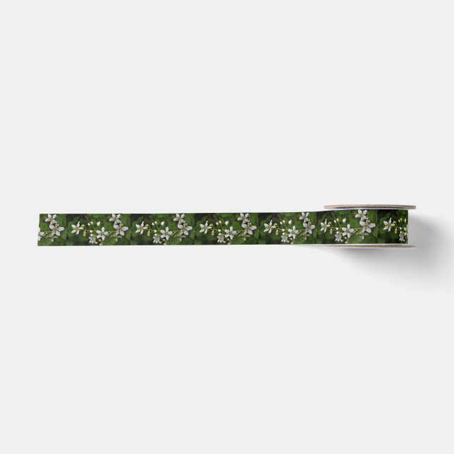 BlackBerry-Blüten Satinband (Vorderseite)