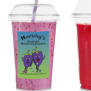 BlackBerry Boysenberry Pals Cartoon Pie and more Lebensmitteletikett