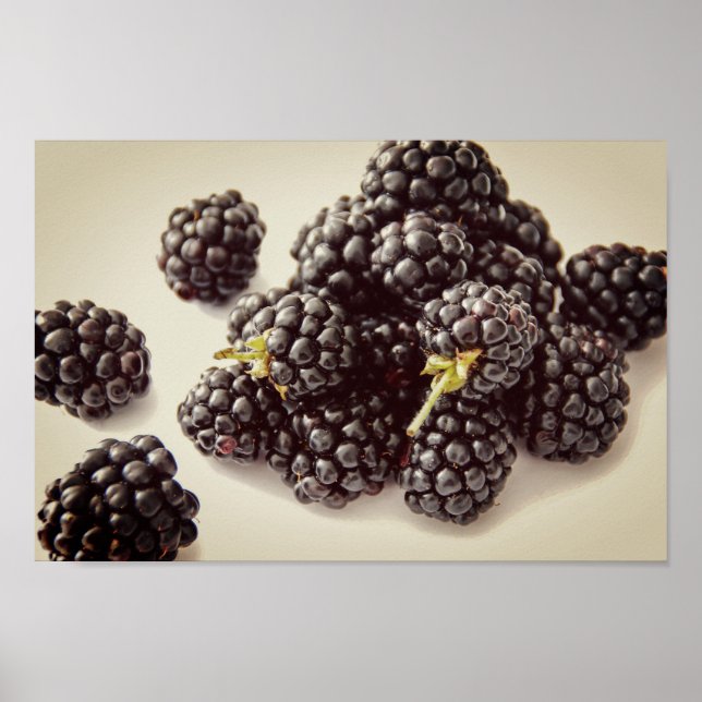 BlackBerry-Foto. Jetzt kaufen Poster (Vorne)