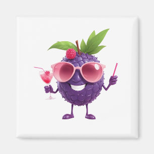 BlackBerry Fun fröhlicher Urlaub Tropisches Geträn Magnet