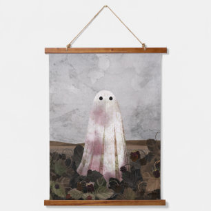 BlackBerry Ghost Wandteppich Mit Holzrahmen