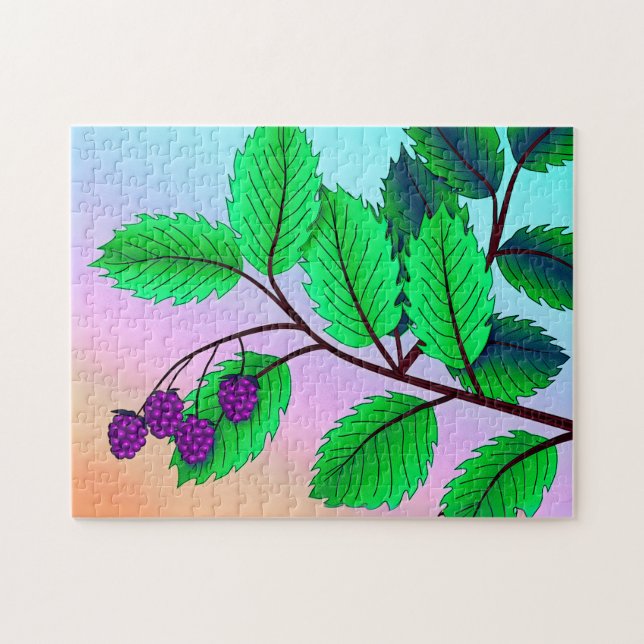 "BlackBerry in Zweigstellen" Puzzle (Horizontal)