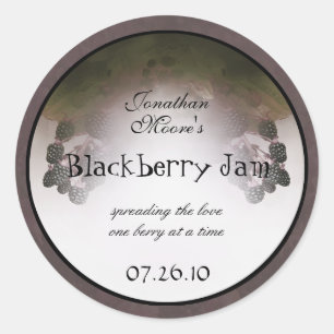 BlackBerry Label 2b Runder Aufkleber