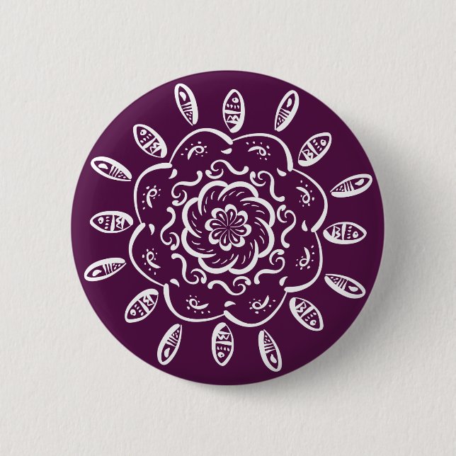 BlackBerry Mandala Button (Vorderseite)