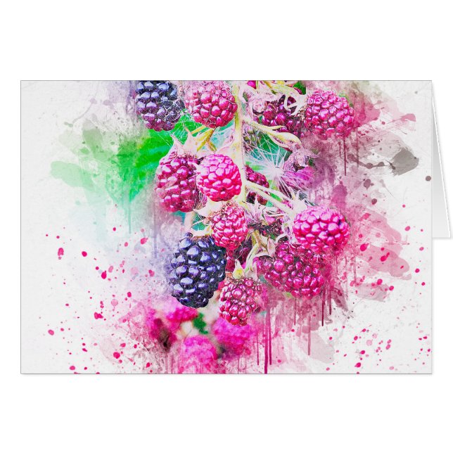 BlackBerry Obstkunst abstrakt (Vorderseite (Horizontal))