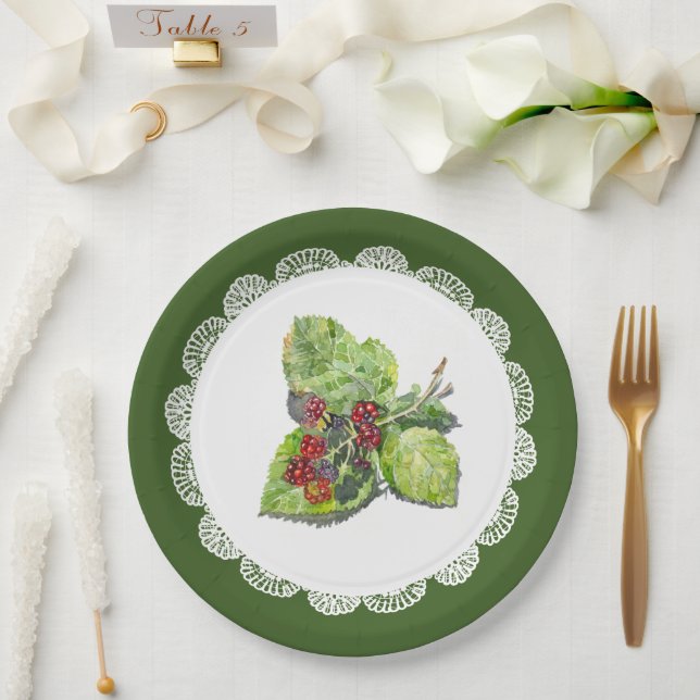 BlackBerry Pappteller (Hochzeit)