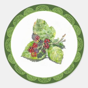 BlackBerry Runder Aufkleber