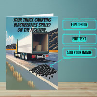 BlackBerry Spill Truck Fahrer Funny Birthday