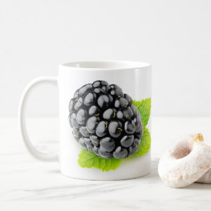 BlackBerry und Minze Kaffeetasse