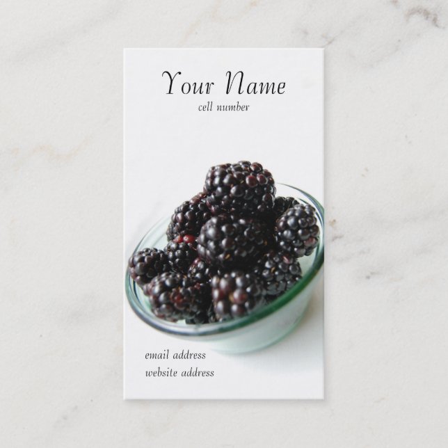 BlackBerry-Visitenkarte Visitenkarte