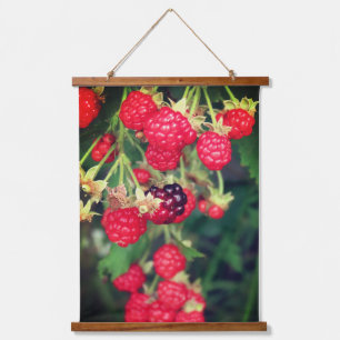 BlackBerry Wandteppich Mit Holzrahmen