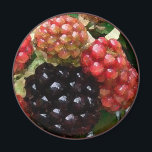 BlackBerry Wasserfarbe - Farbe Magnet<br><div class="desc">Frisches cooles Obst! Original-Kunstwerk ist Aquarell von San Francisco Künstler Jamey Smal. Sehr realistische Miniaturen des realen Deals!</div>
