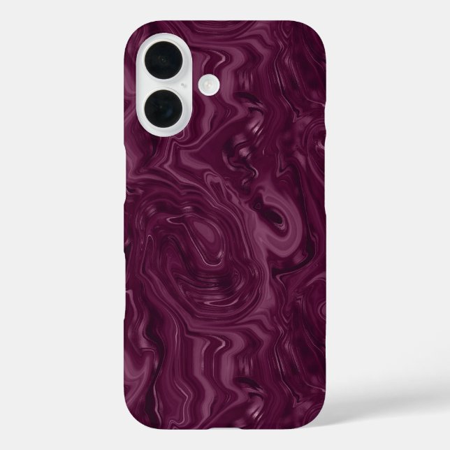 Blackberry Wein Muster  Case-Mate iPhone Hülle (Rückseite)